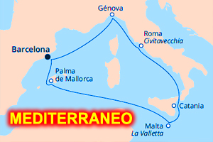 Crucero compartido en grupo